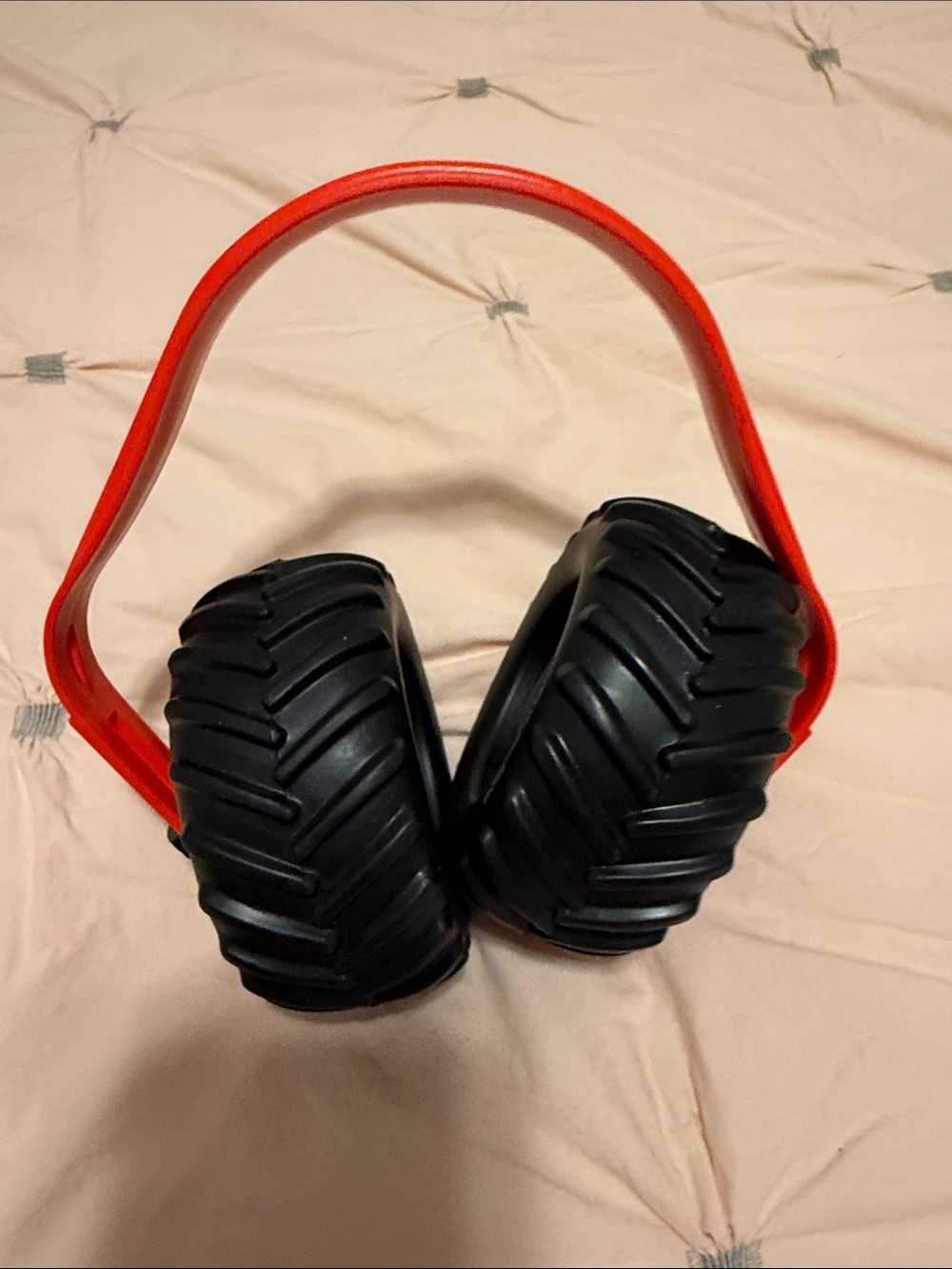 Red and Black Over-Ear Noise-Reducing Headphones